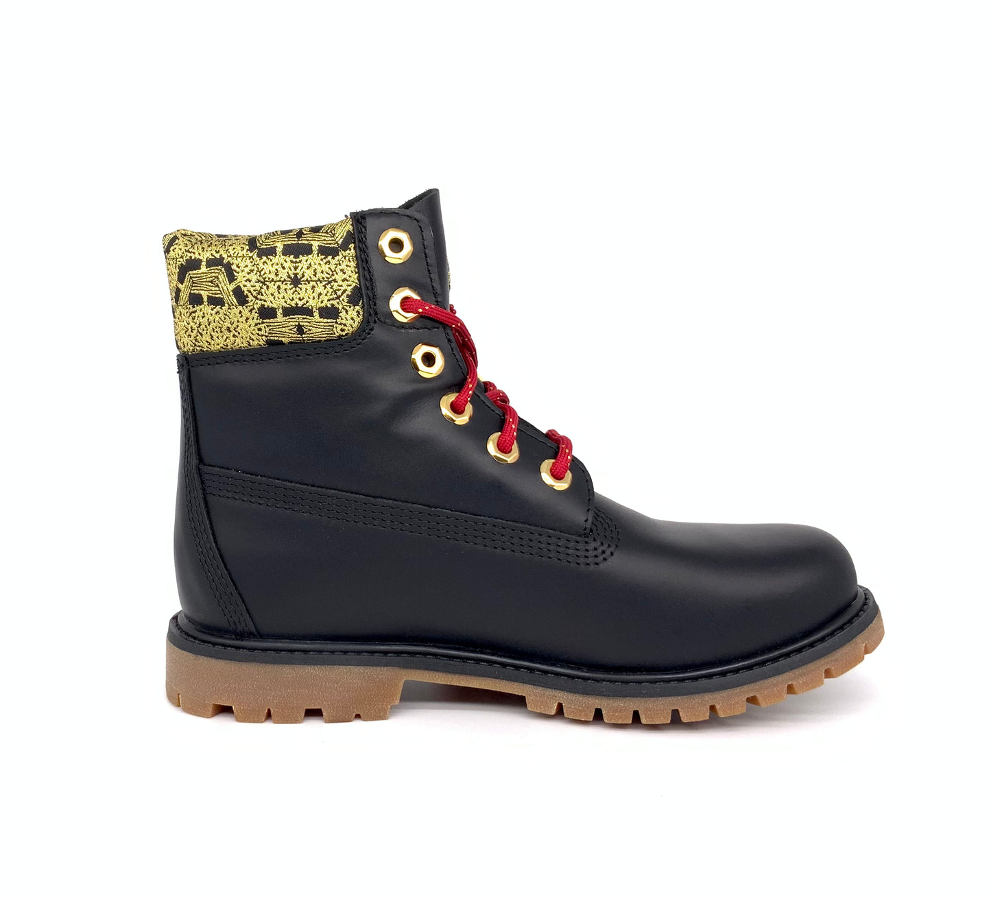 Limited edition black and gold timberlands best sale