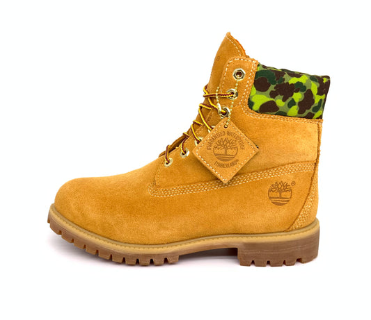 Timberland 6-Inch LTD Edition camouflage wheat boot