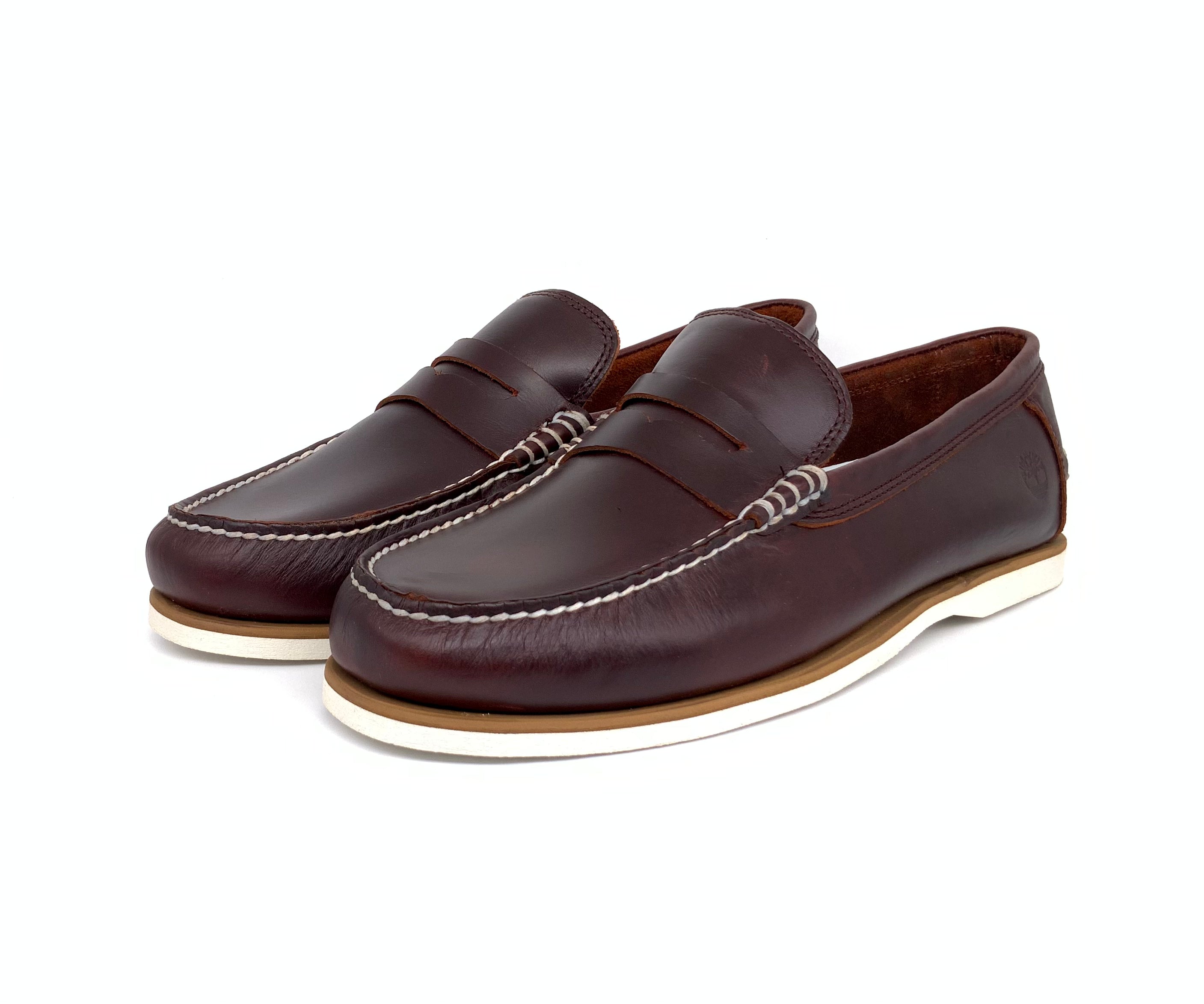 Timberland Premium Penny loafer slip on Boat shoe A1PGM