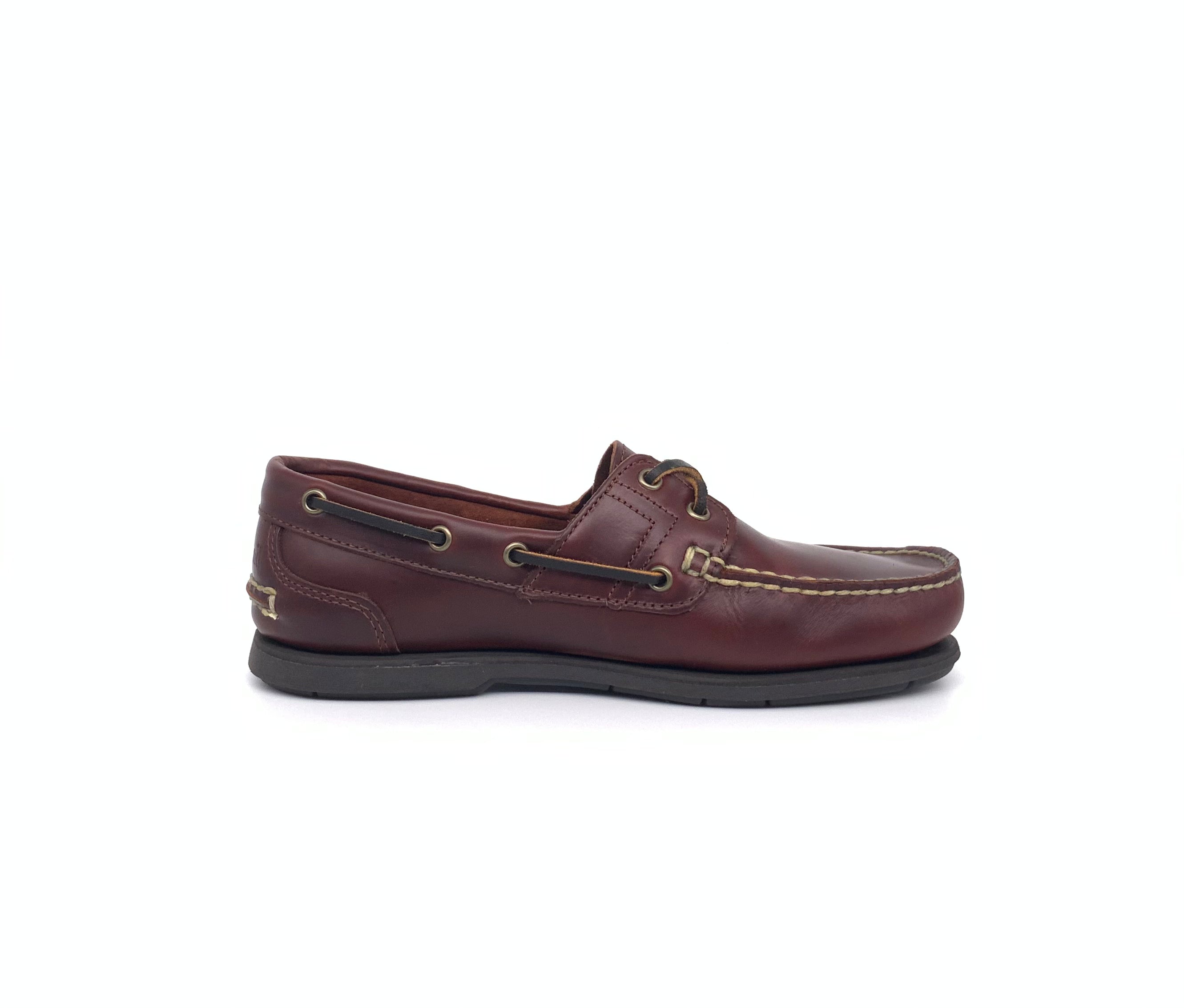 Timberland Premium classic two-eye boat shoe mid brown 25045