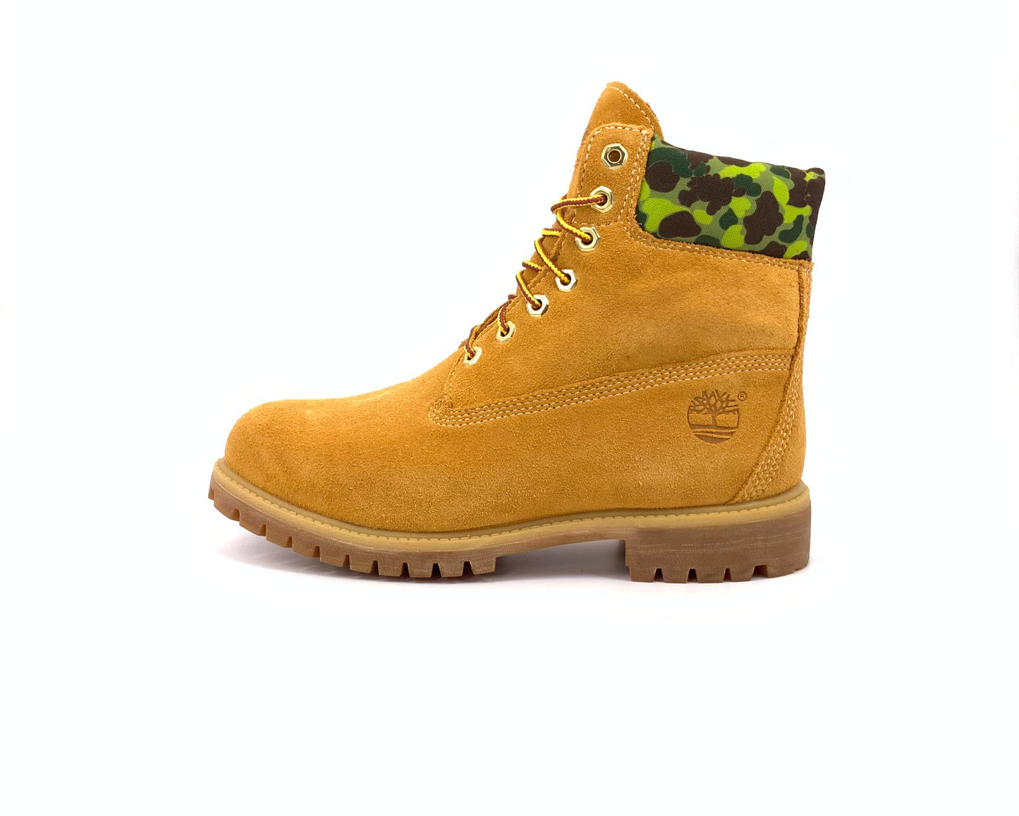 Timberland 6-Inch LTD Edition camouflage wheat boot