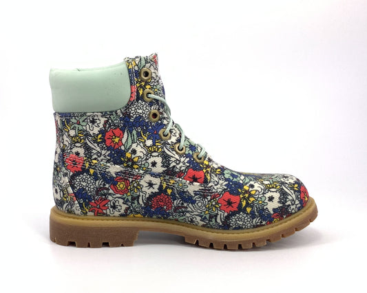 Timberland Women's 6-Inch Premium Floral Boots Limited Edition A1BHZ