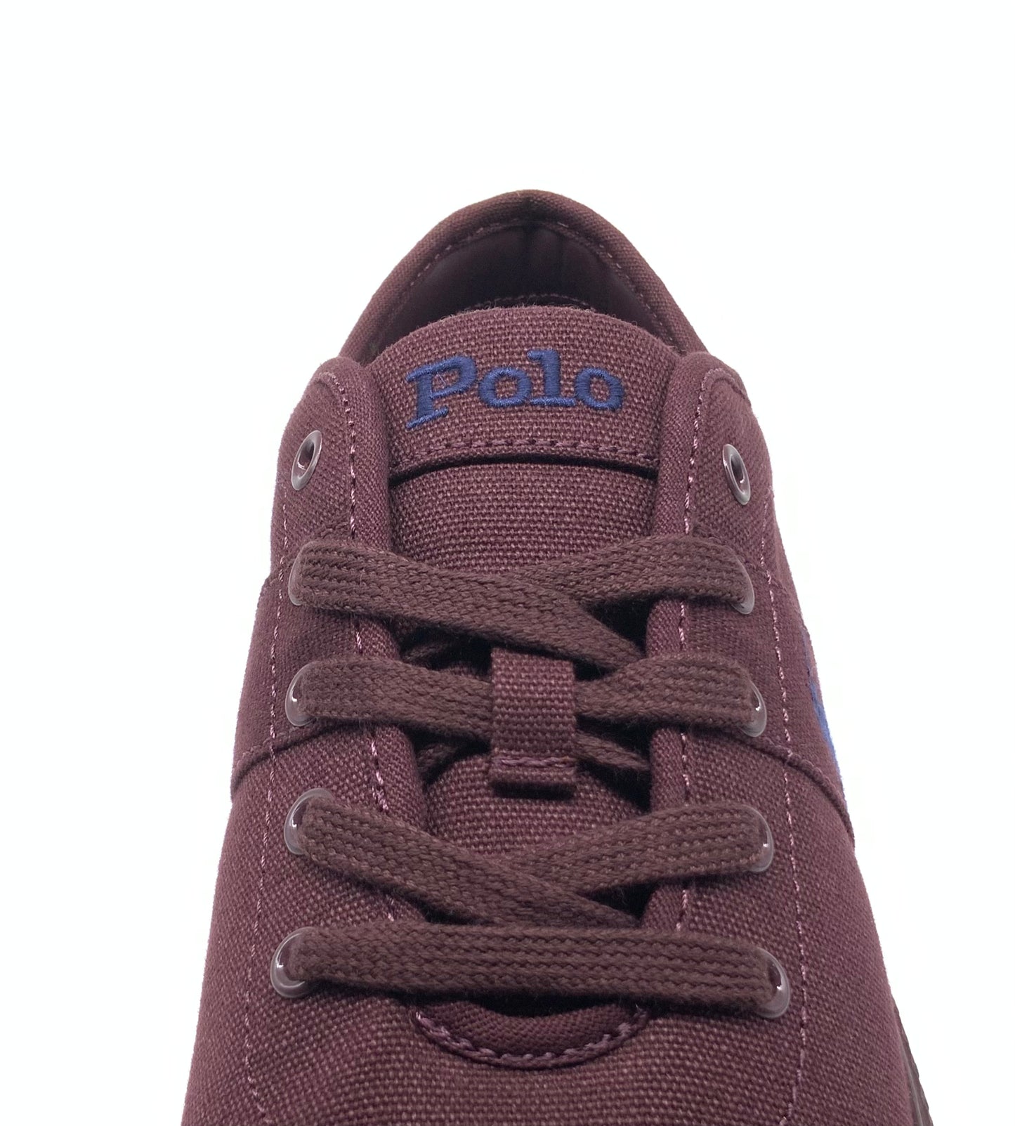 Polo Ralph Lauren Halford Burgundy/brown  Canvas Shoe