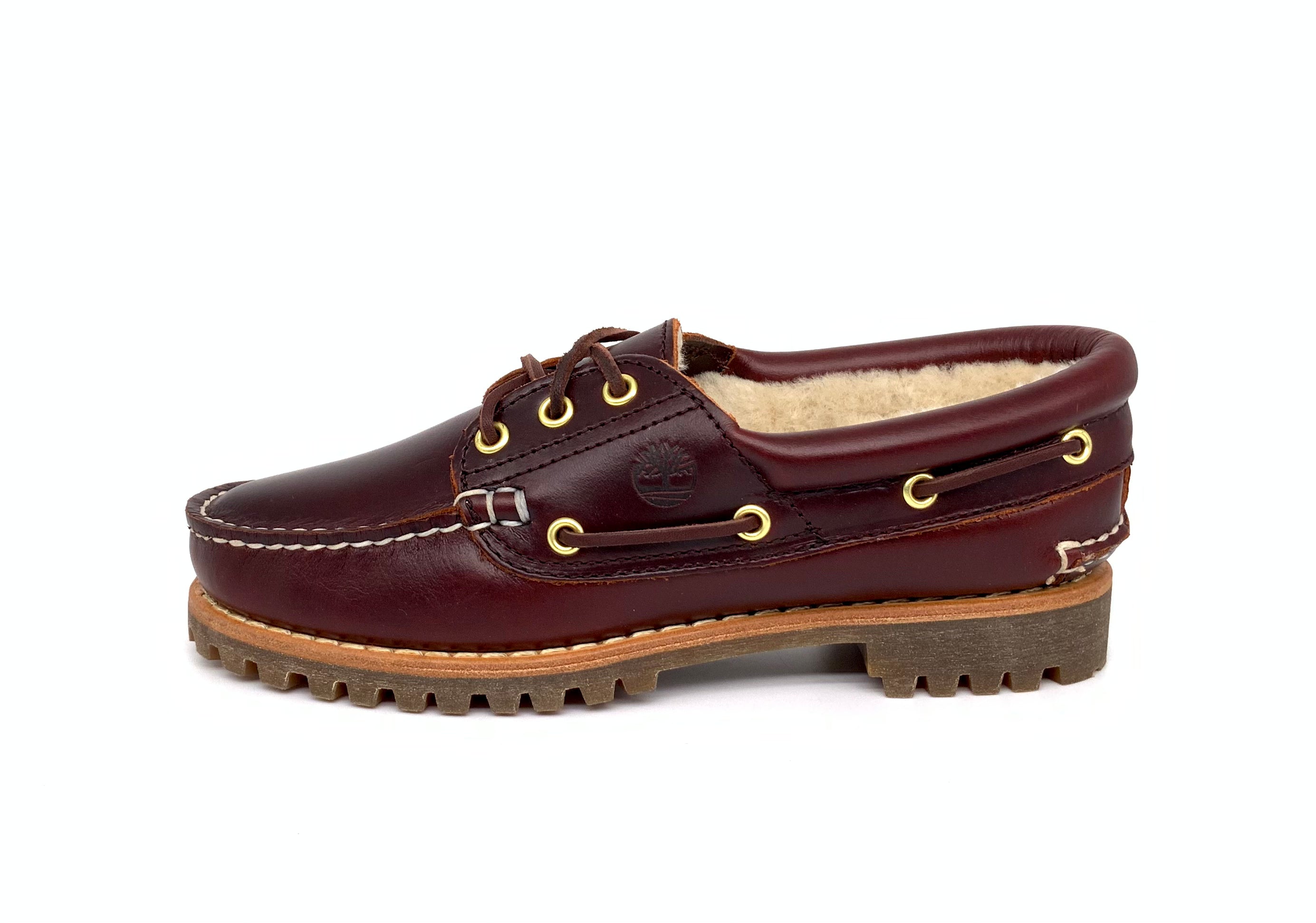 Timberland Premium Fur lined boat shoes