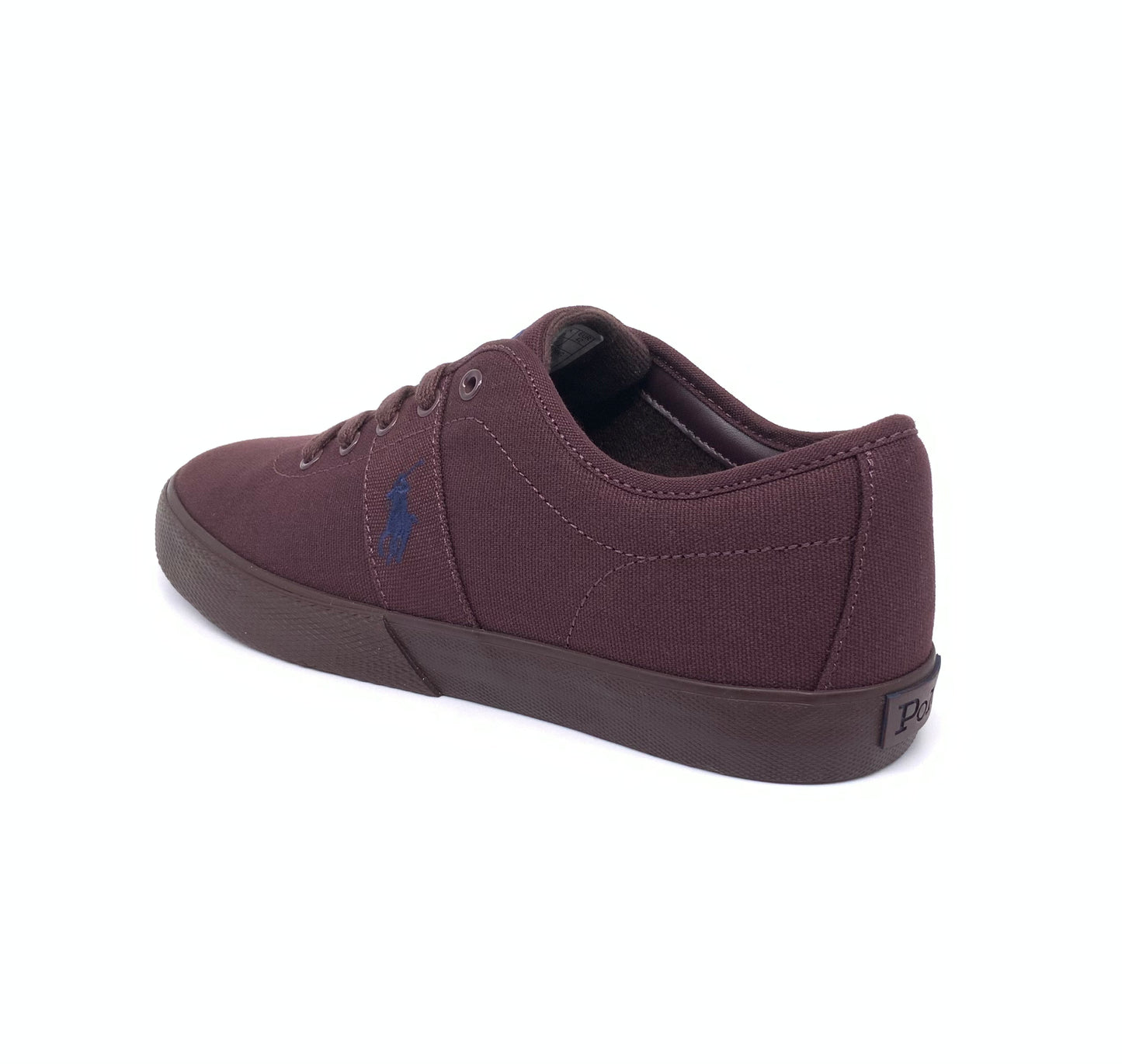 Polo Ralph Lauren Halford Burgundy/brown  Canvas Shoe