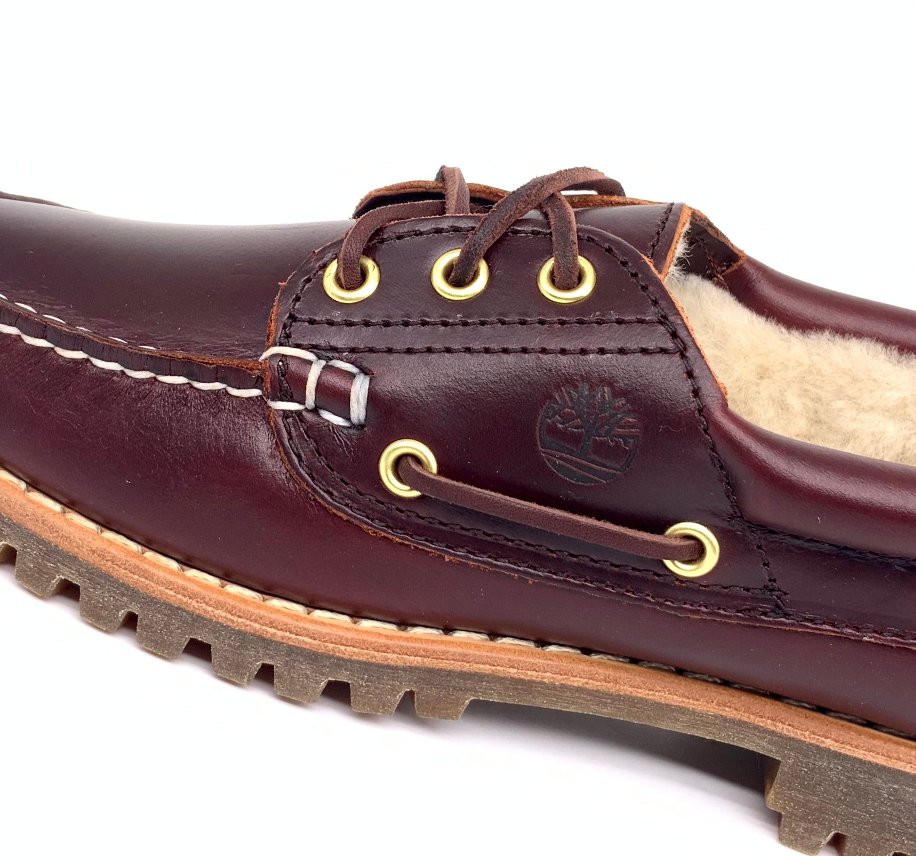 Timberland Premium Fur lined boat shoes