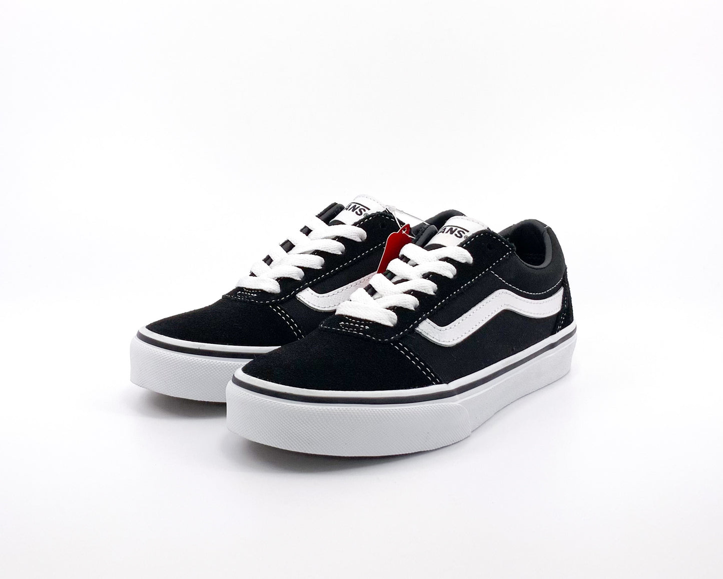 Vans Kids' Ward Lace Trainers, Black