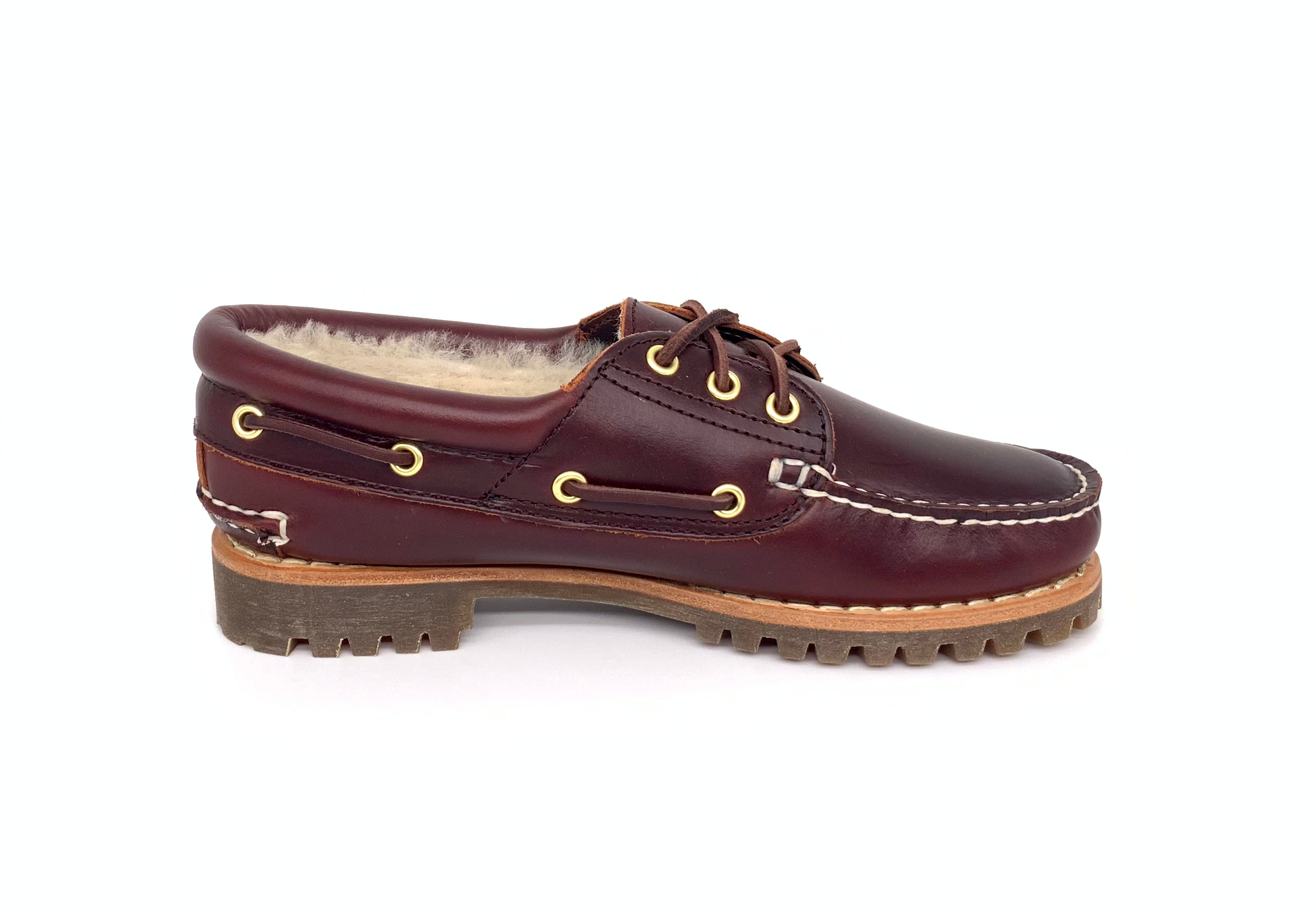 Timberland Premium Fur lined boat shoes