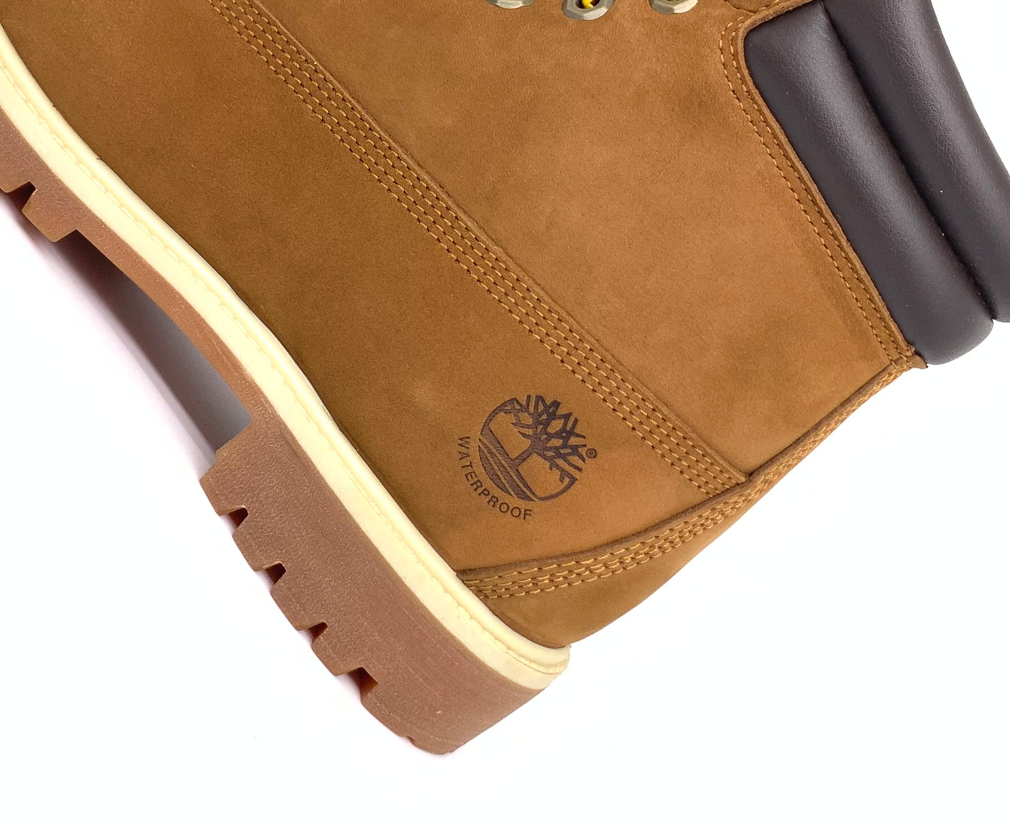 Timberland 6-Inch boot brown nubuck with leather laces A1M7D