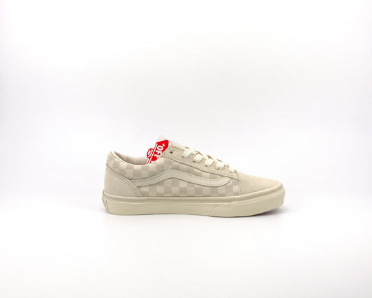 Vans Classic cream check