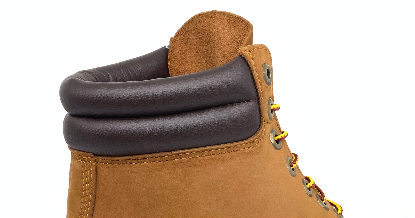 Timberland 6-Inch boot brown nubuck with leather laces A1M7D