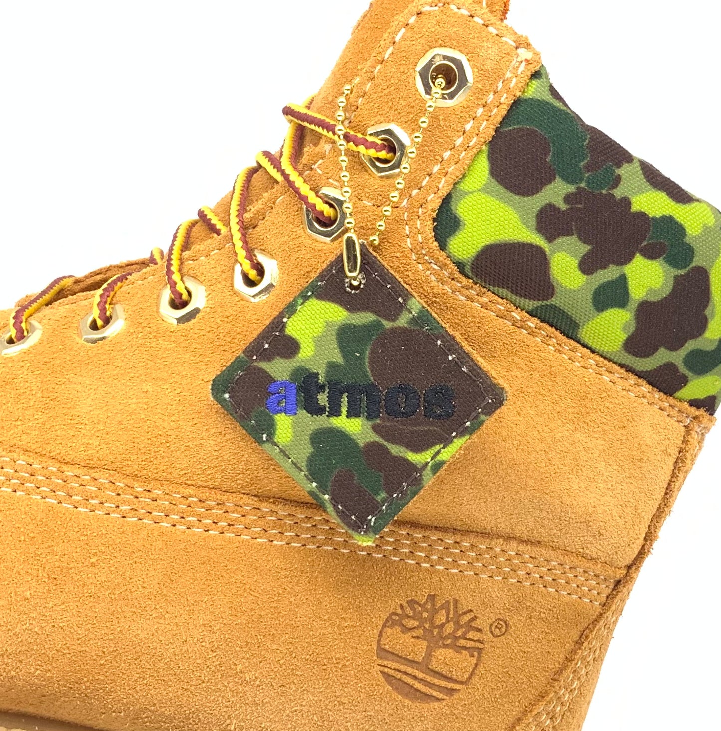 Timberland 6-Inch LTD Edition camouflage wheat boot