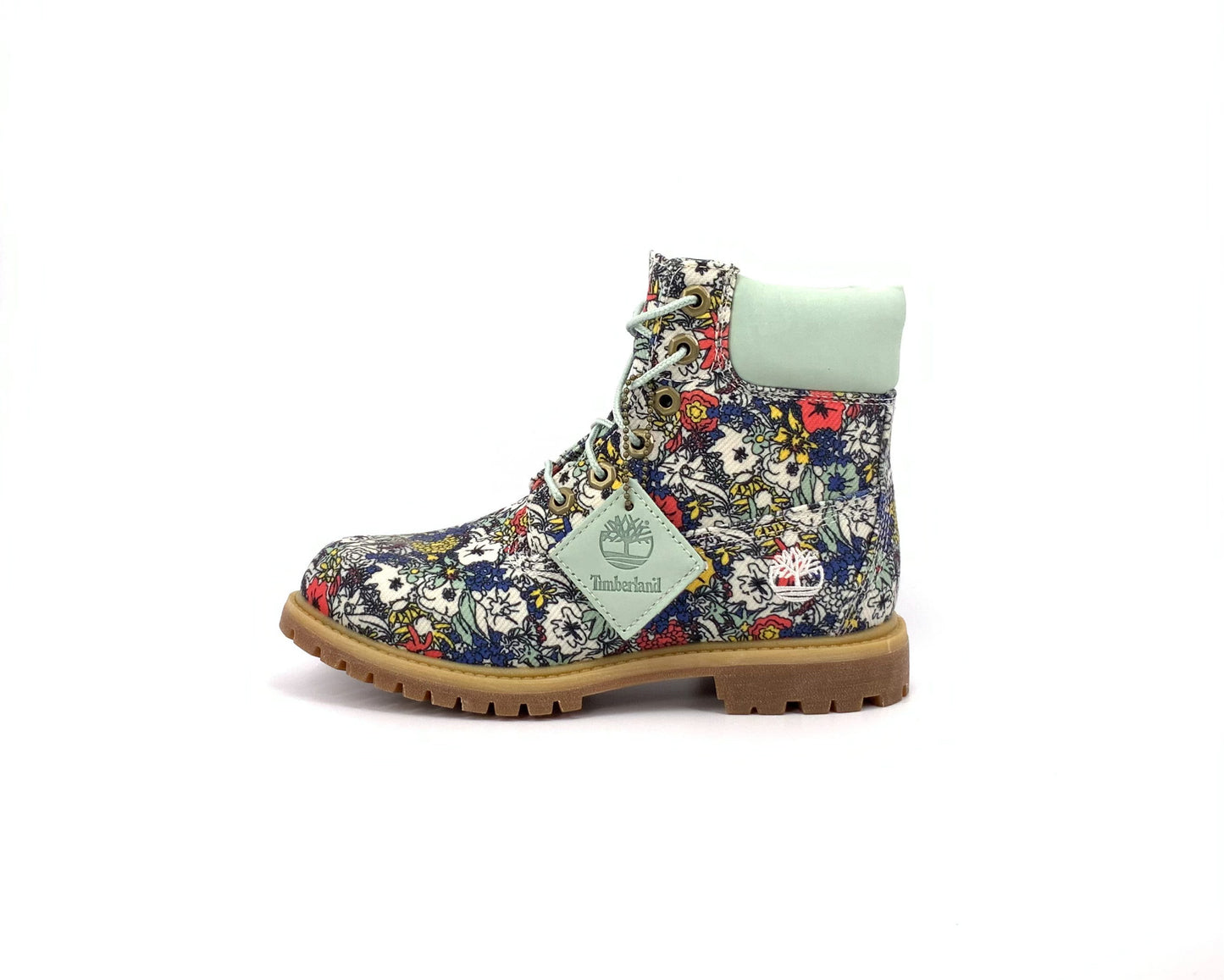 Floral best sale timberland boots