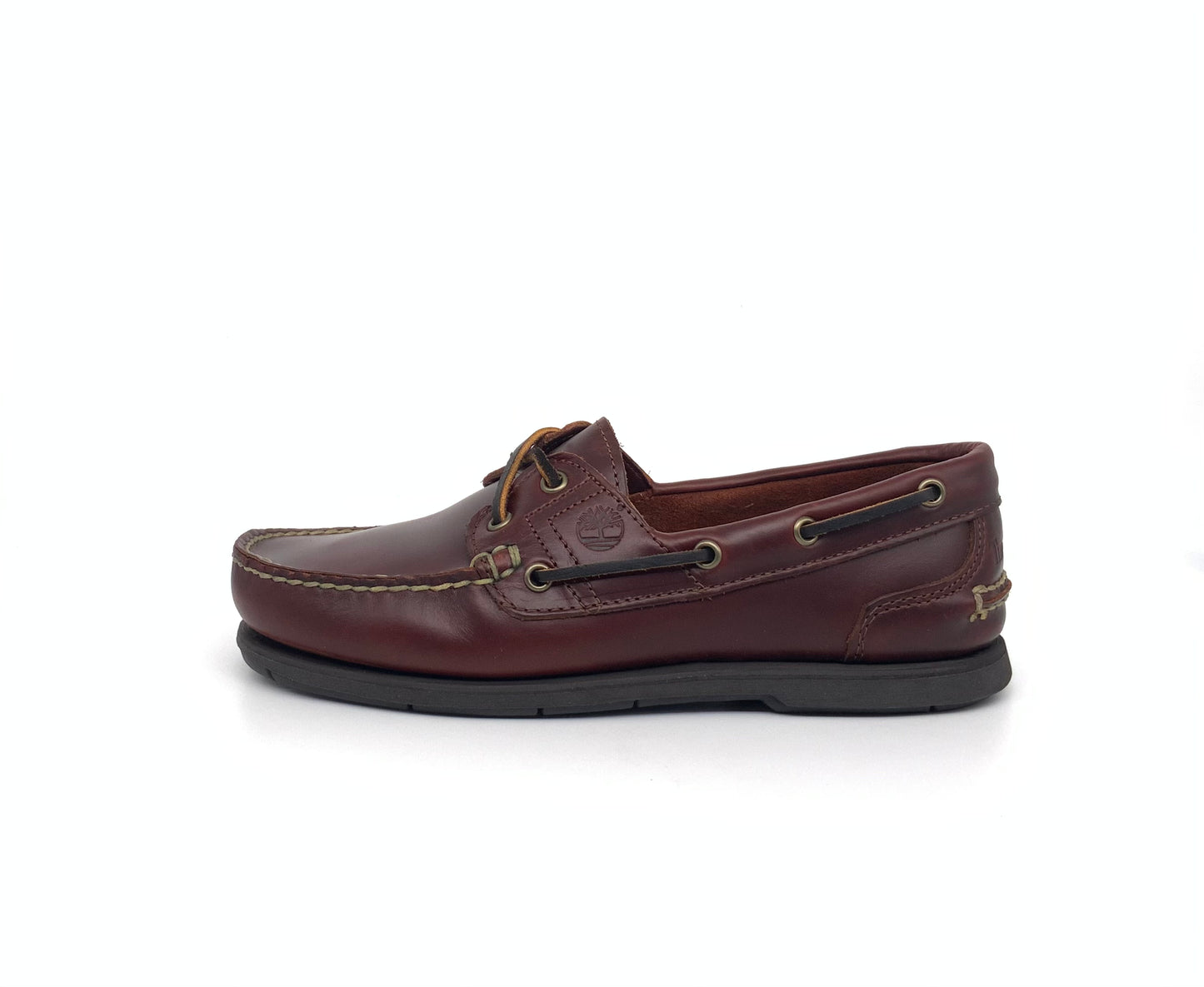 Timberland Premium classic two-eye boat shoe mid brown 25045