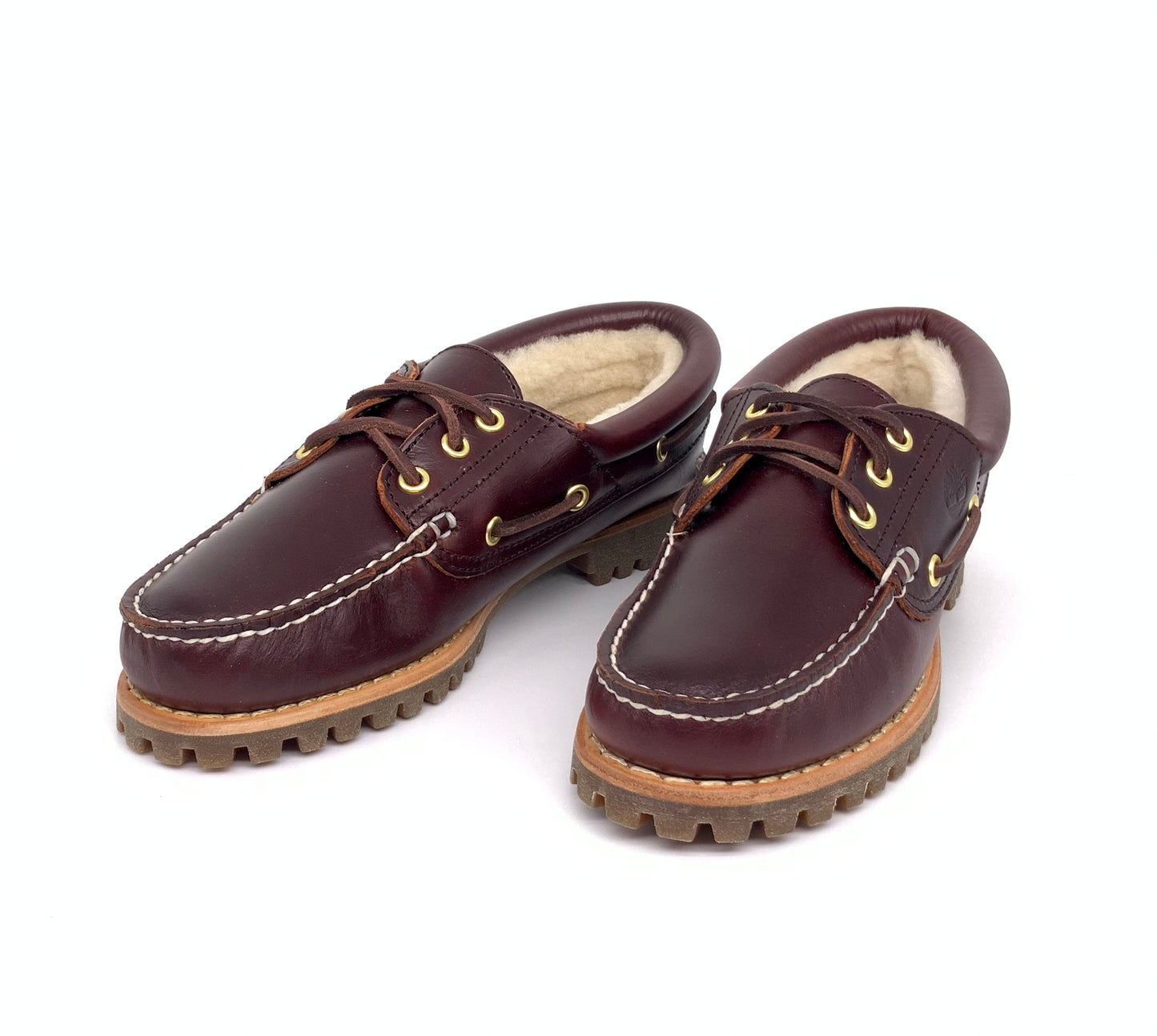 Timberland Premium Fur lined boat shoes