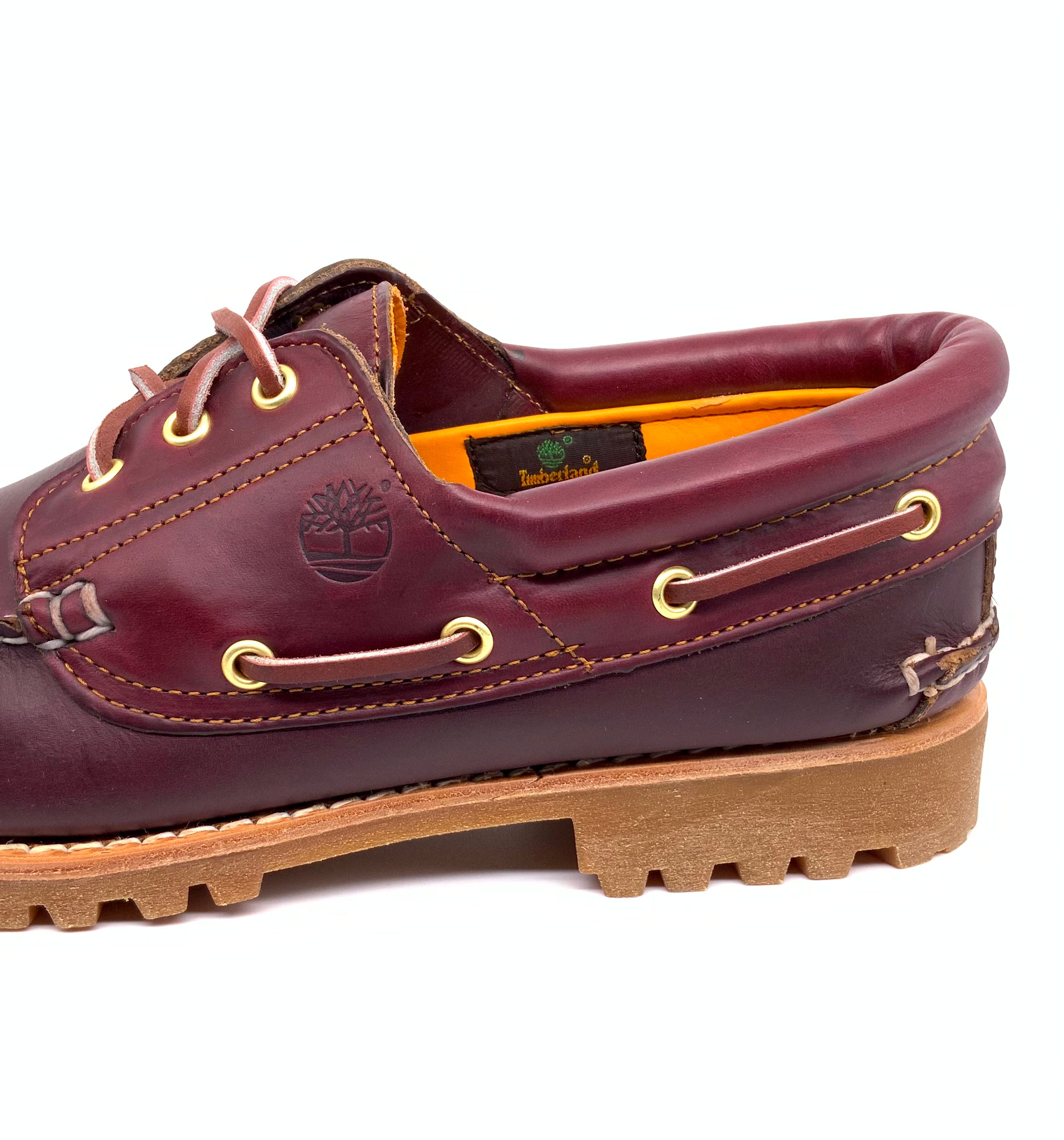 Timberland Chunky boat shoes burgundy Premium  50009