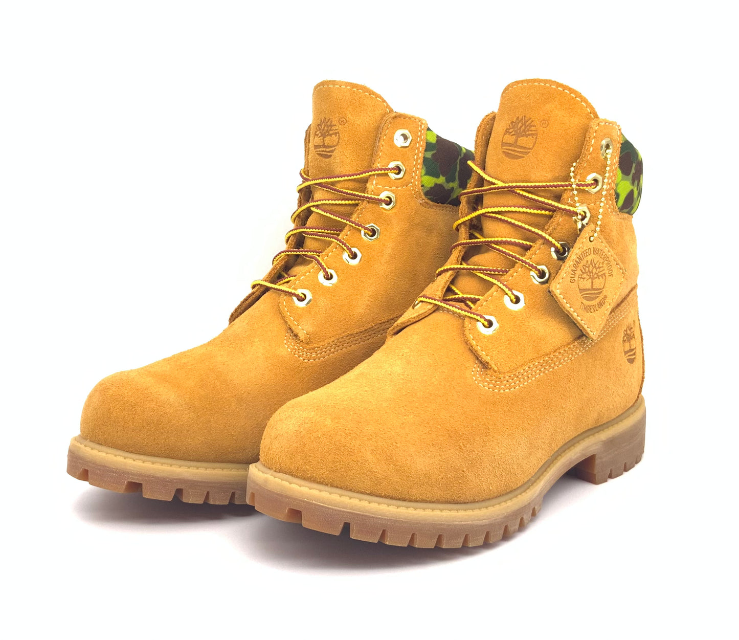 Timberland 6-Inch LTD Edition camouflage wheat boot