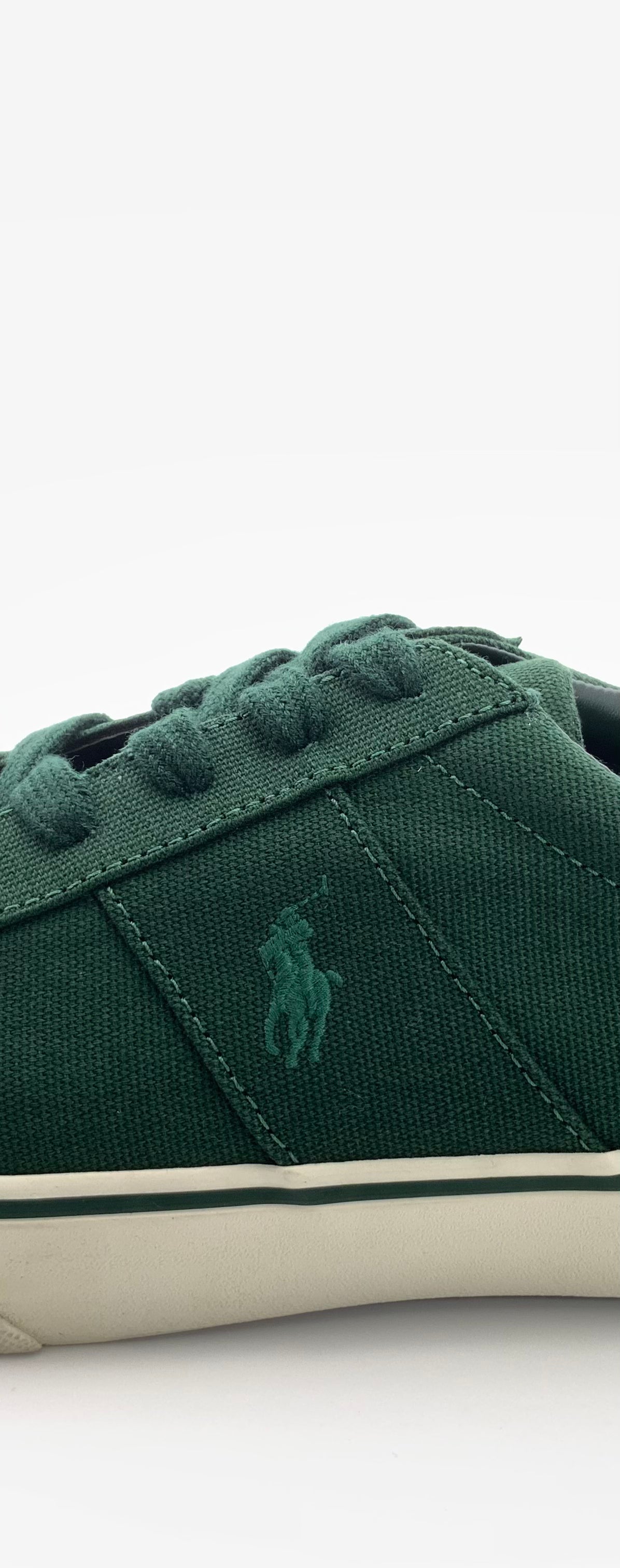 Polo Ralph Lauren Green Canvas Shoe