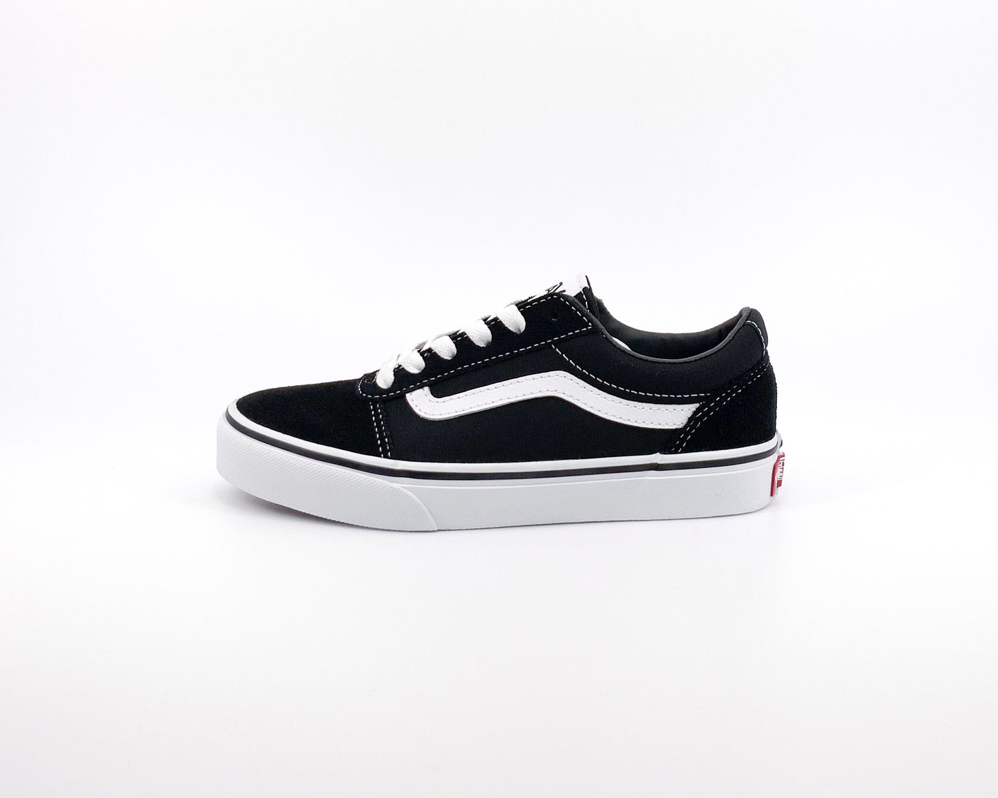 Vans Kids' Ward Lace Trainers, Black