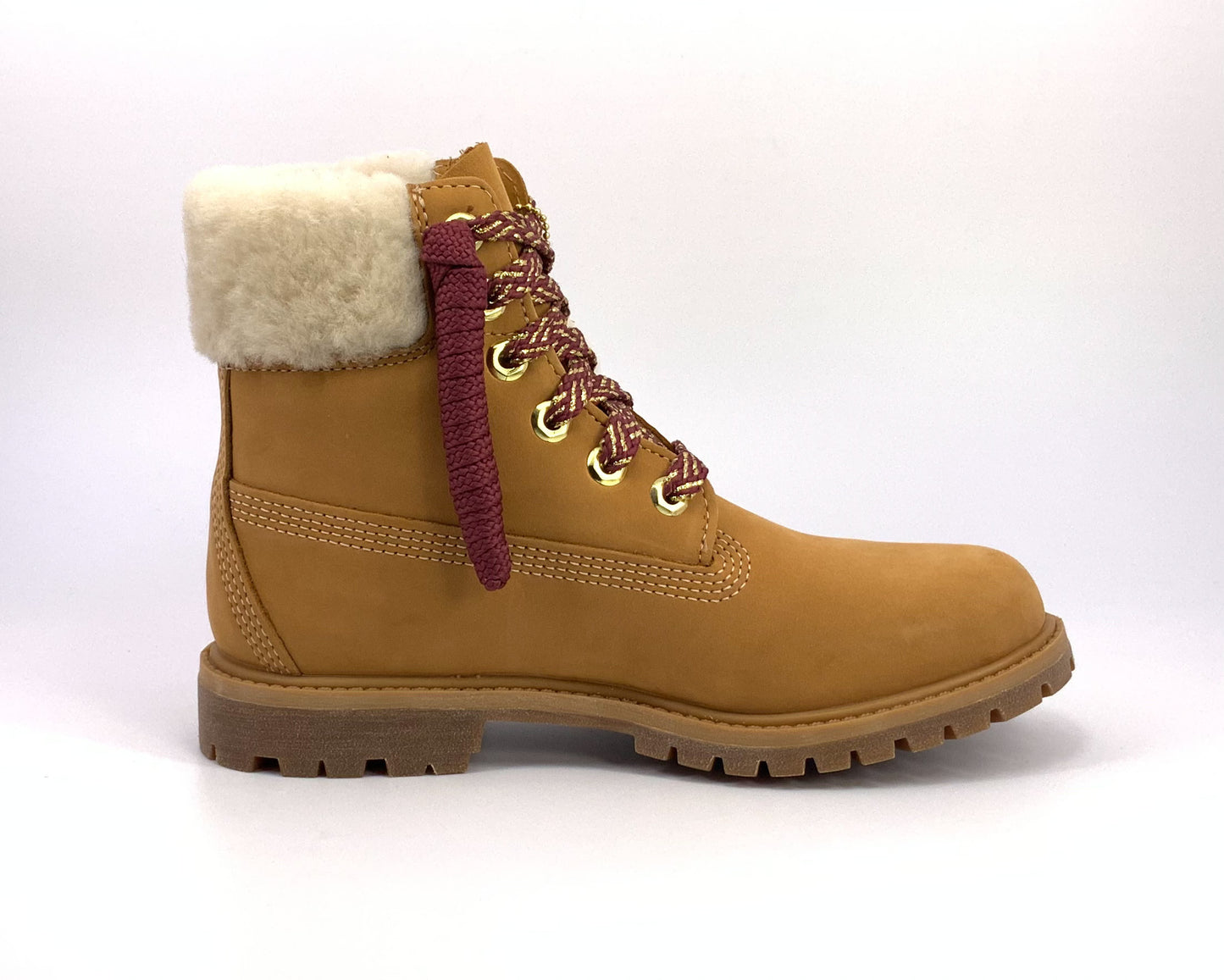 Timberland Women's Premium 6-Inch boots fur lined on the ankle support A21V7