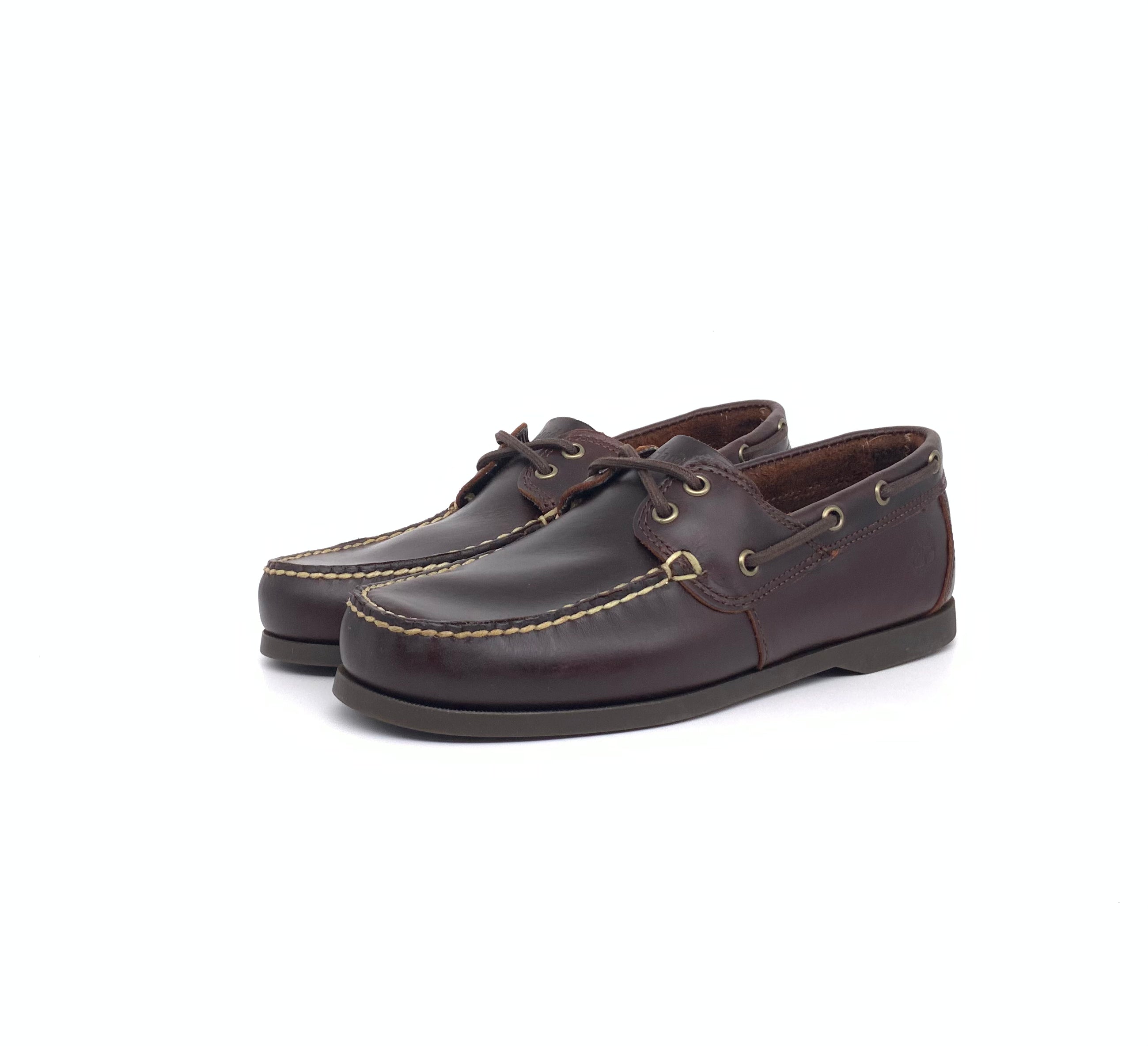 Timberland leather boat shoe Brown A199I