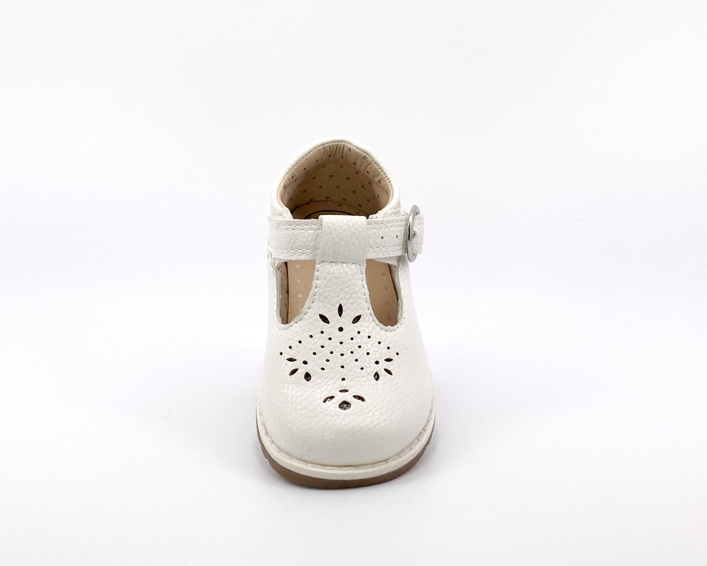 Mothercare classic white T bar buckle girl shoe