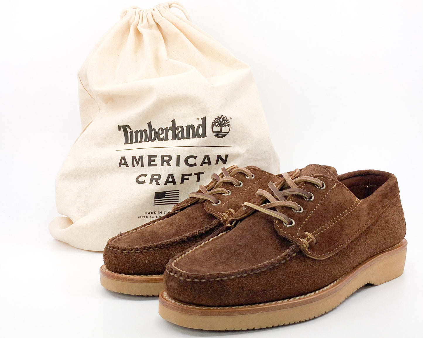 Timberland limited edition American craft suede boat shoes 45279