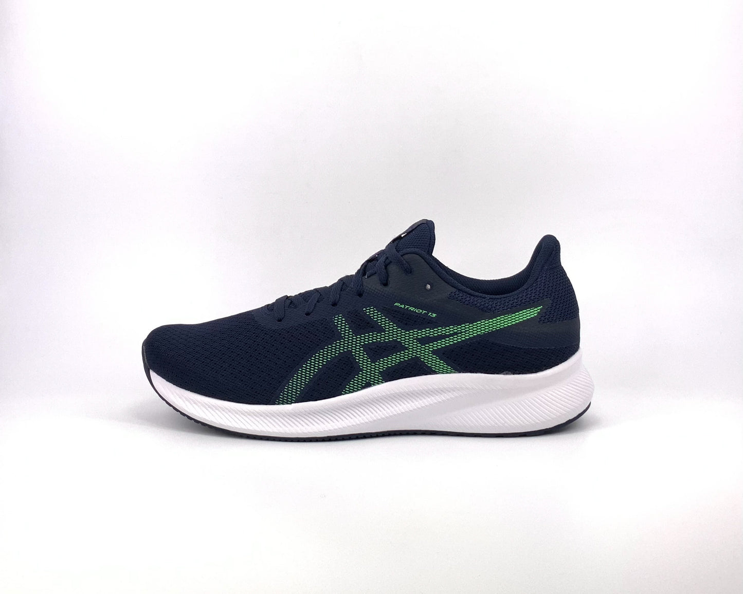 ASICS PATRIOT 13 Men's Running Shoes, Midnight/New Leaf,