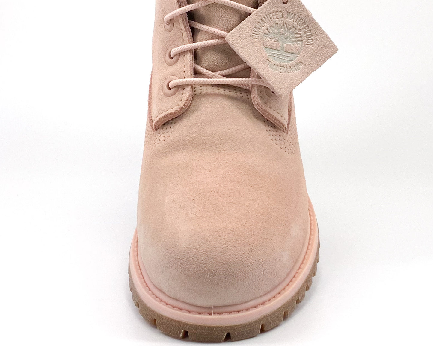 Timberland Women's Premium pink suede 6-Inch waterproof boot A1P7C