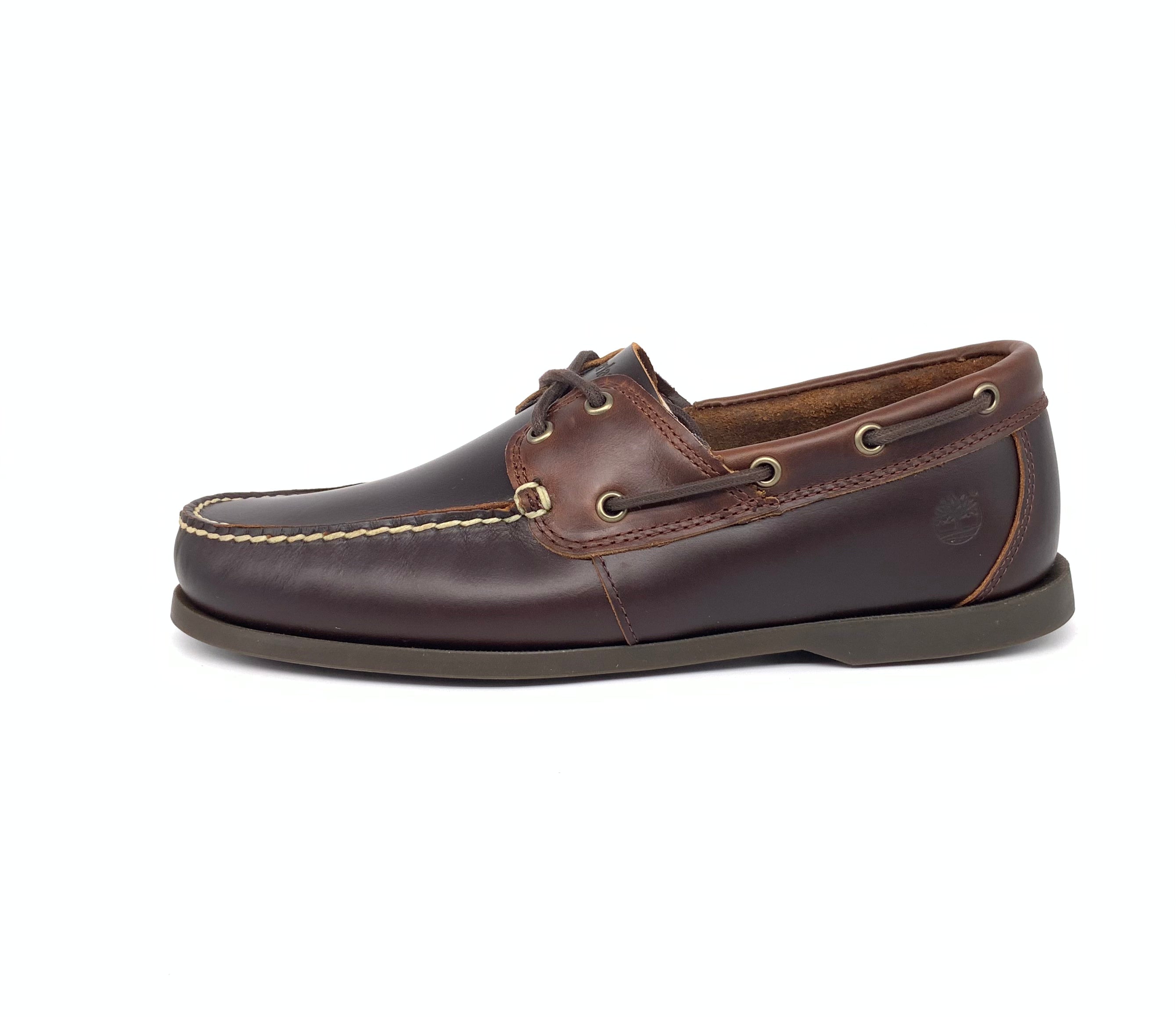 Timberland leather boat shoe Brown A199I