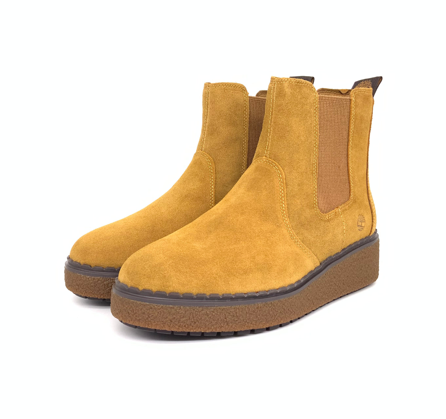 Timberland Women's  Beige  Suede Chelsea boots Bluebell lane A24YB