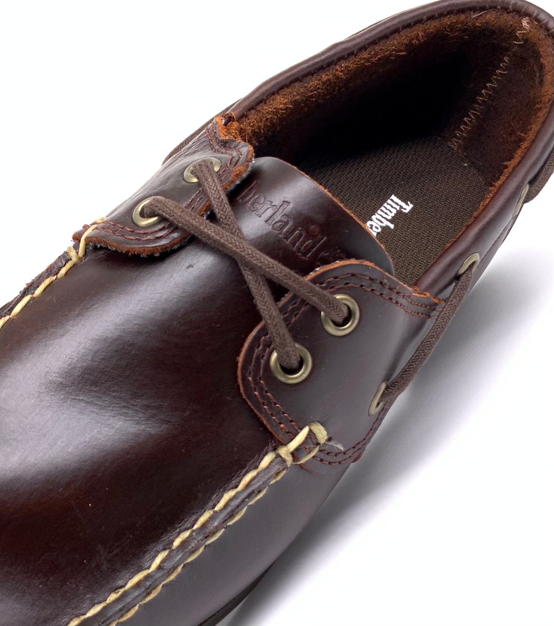 Timberland leather boat shoe Brown A199I