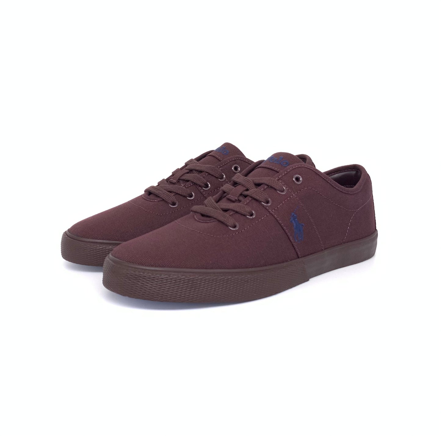 Polo Ralph Lauren Halford Burgundy/brown  Canvas Shoe