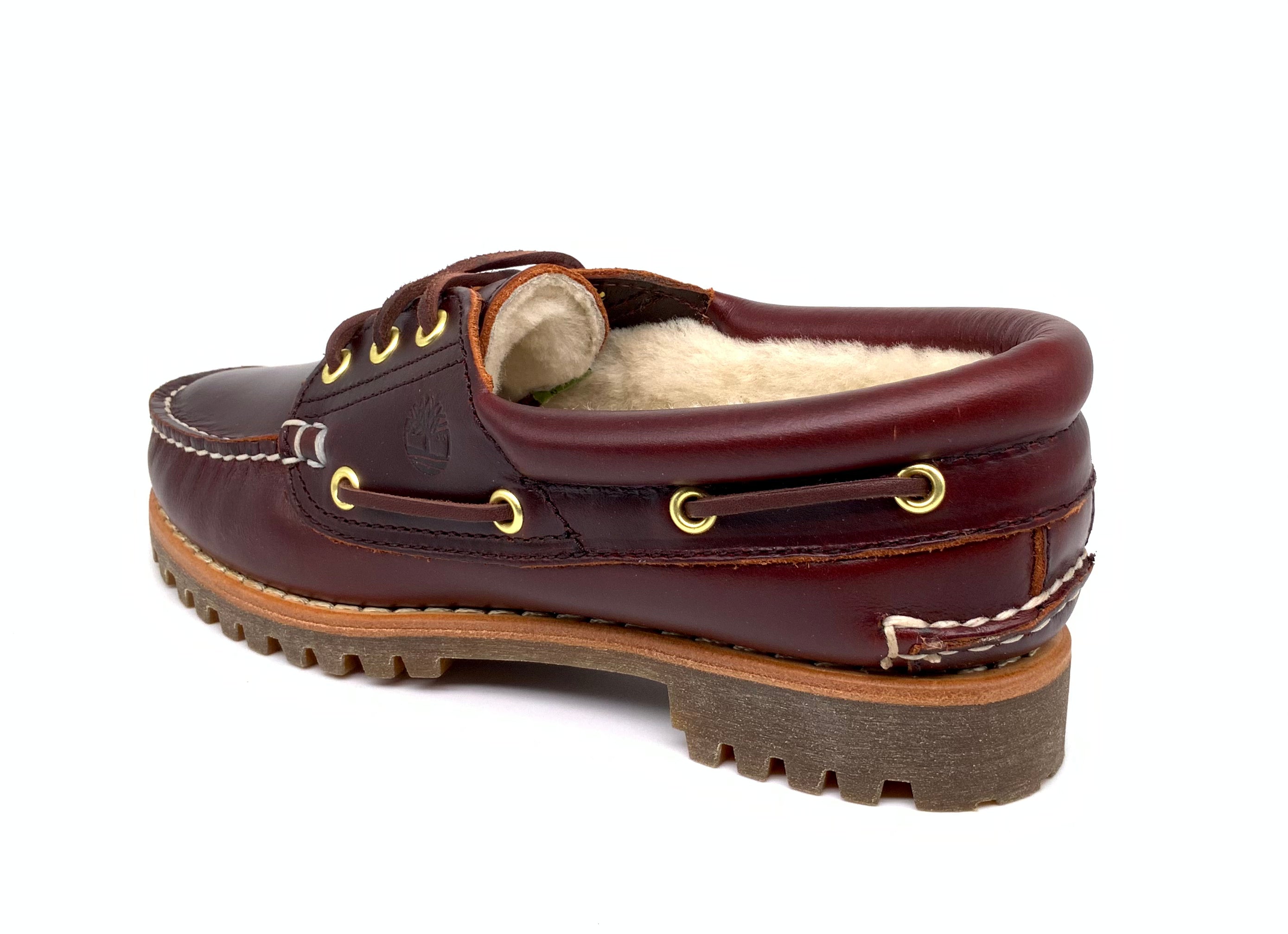 Timberland Premium Fur lined boat shoes