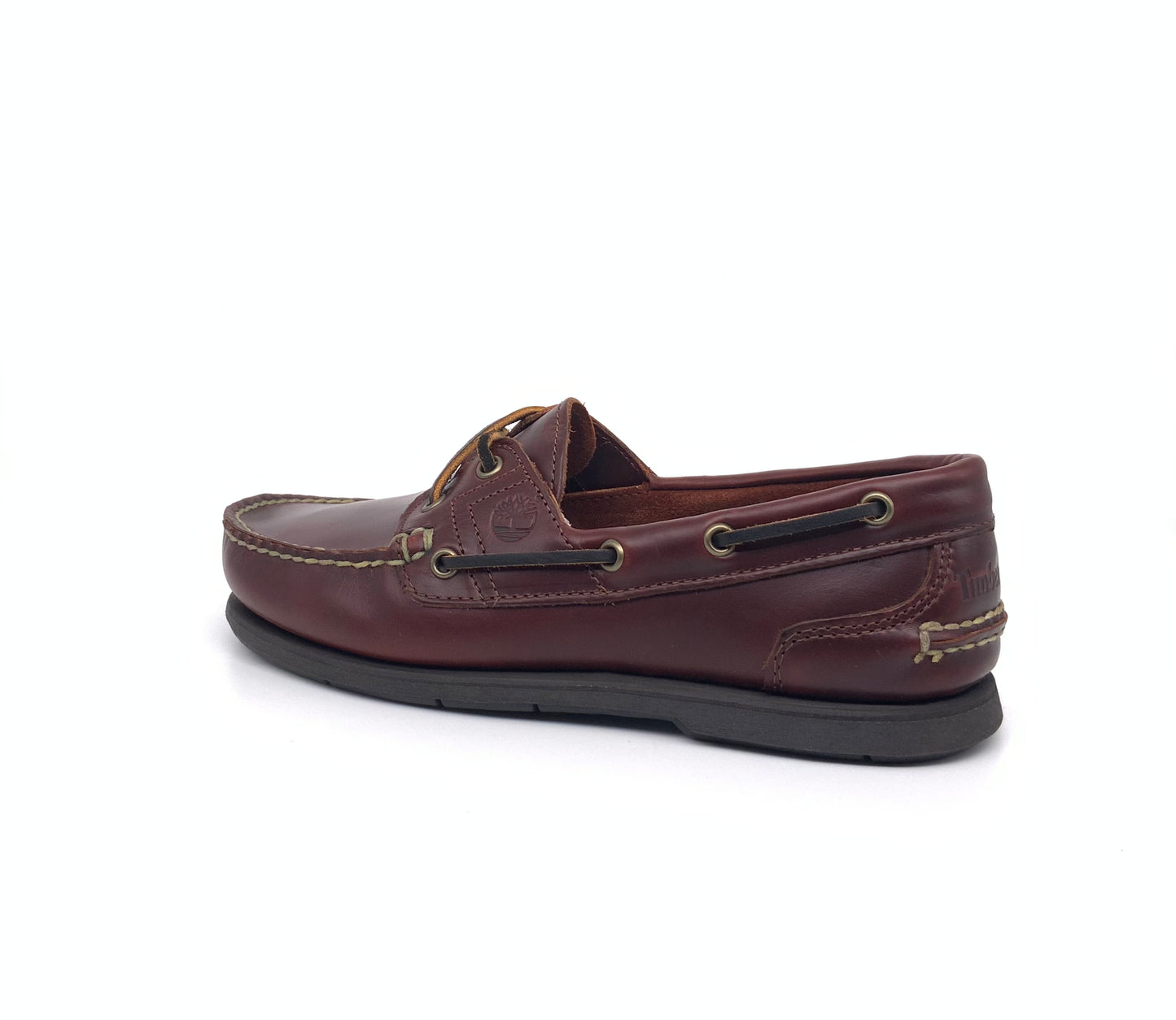 Timberland Premium classic two-eye boat shoe mid brown 25045