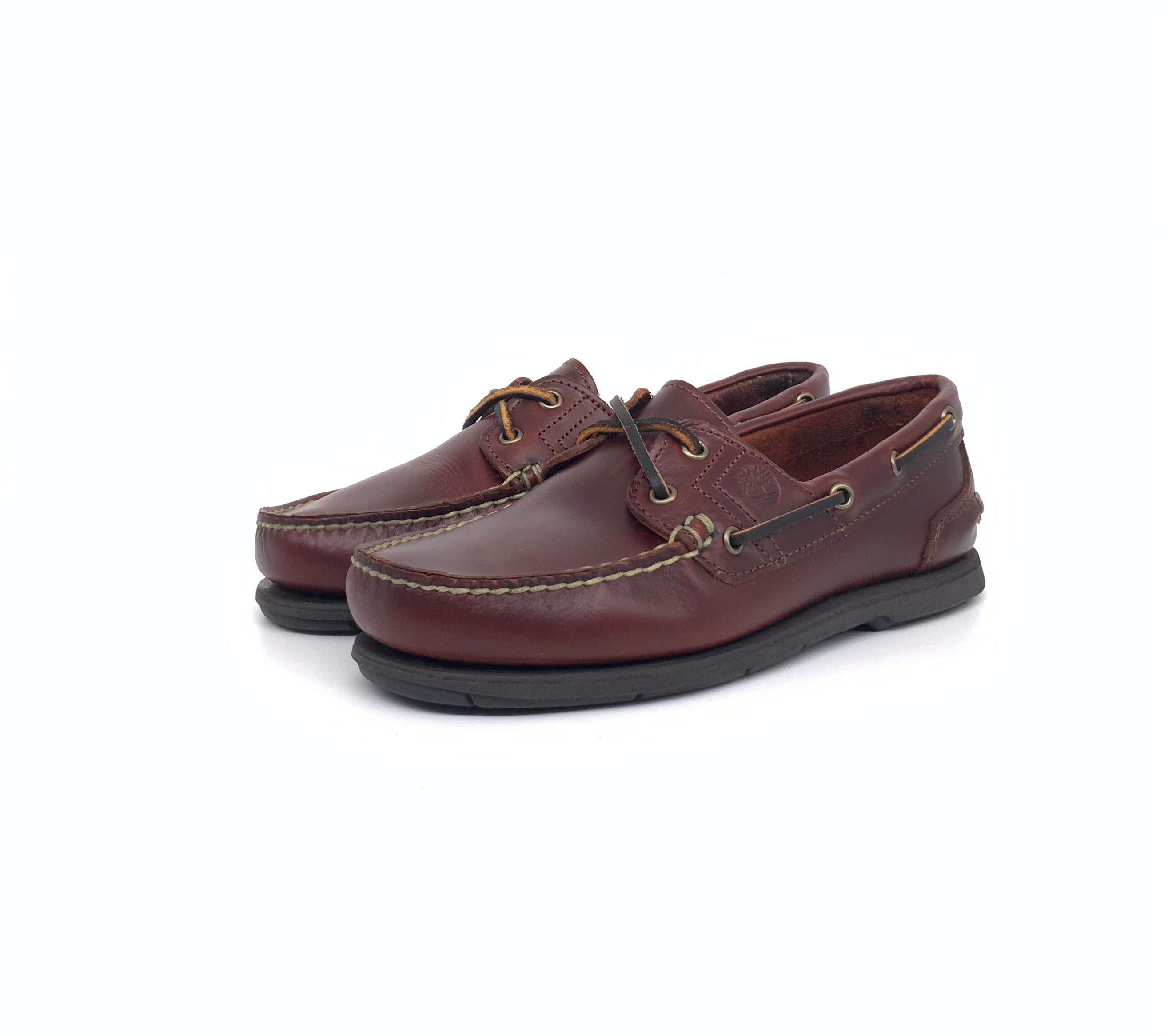 Timberland Premium classic two-eye boat shoe mid brown 25045