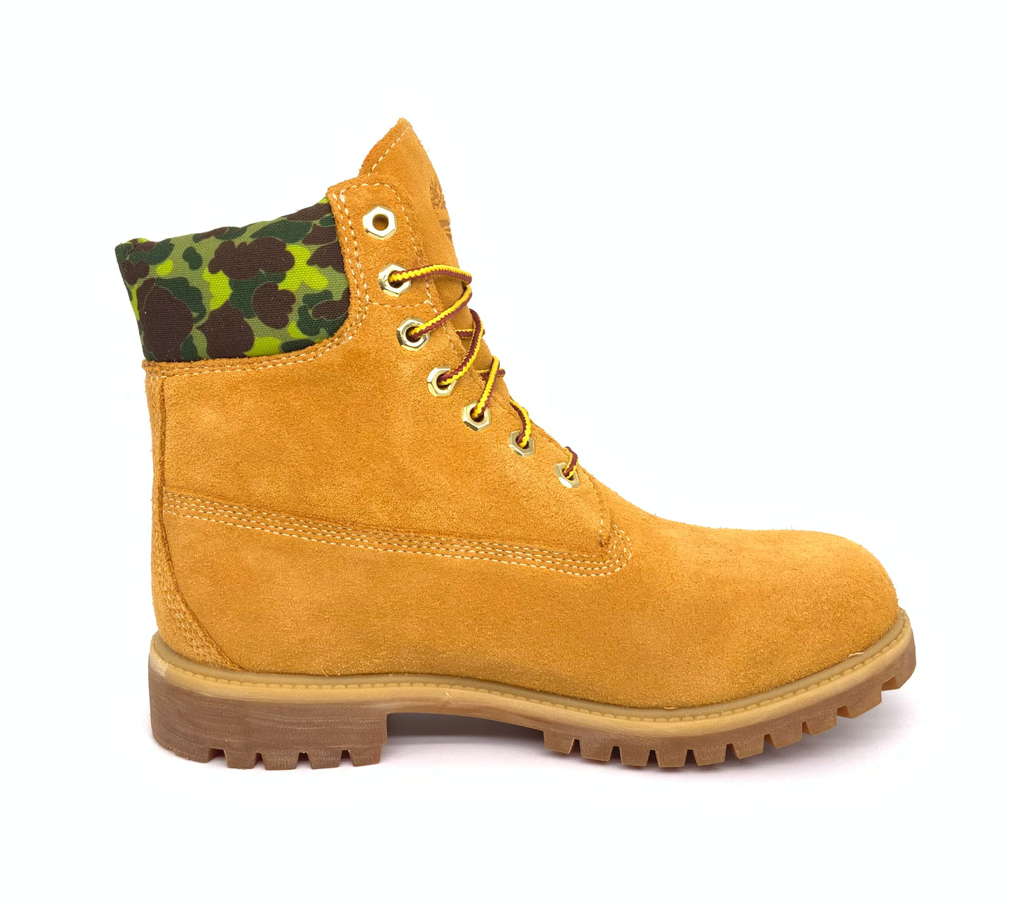 Timberland 6-Inch LTD Edition camouflage wheat boot